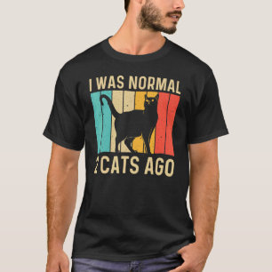 Cat For Men Women Black Cat Cat Person Cats T-Shirt