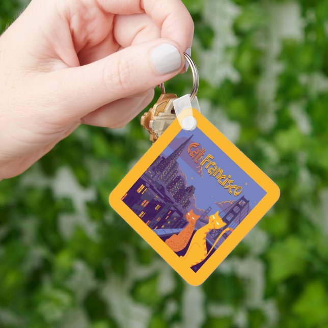 Cat Francisco Key Ring (Hand)