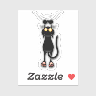 Cat funny Character Scratching Fabric