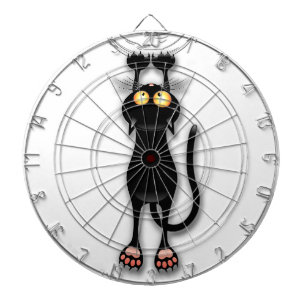 Cat funny Character Scratching Fabric Dartboard