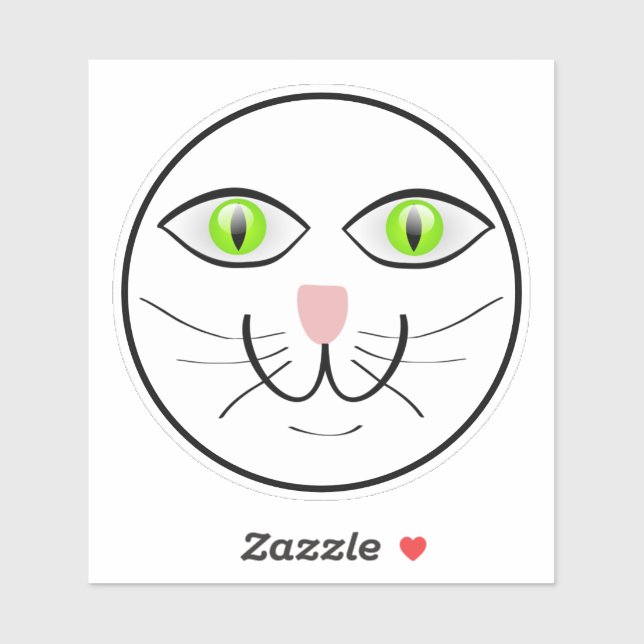 Cat Funny Face Cartoon-29034 (Sheet)