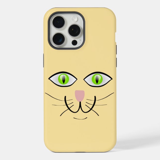 Cat Funny Face Cartoon-29034 iPhone Case (Back)