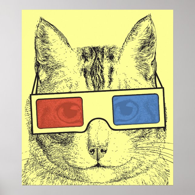 Cat Funny Poster (Front)