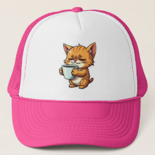 Cat funny  trucker hat