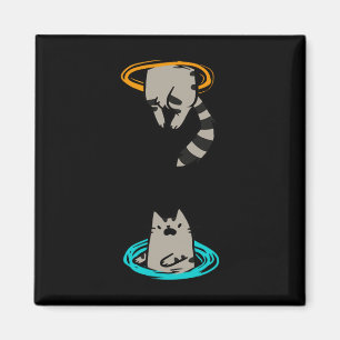 Cat Funny Video Game Animal Magnet