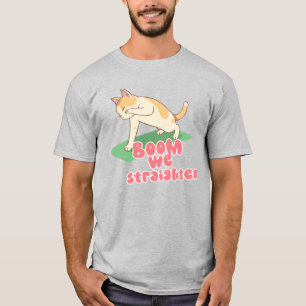 Cat Funny Yoga Sport T-Shirt