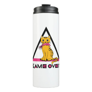 Cat - Game Over Squid Thermal Tumbler