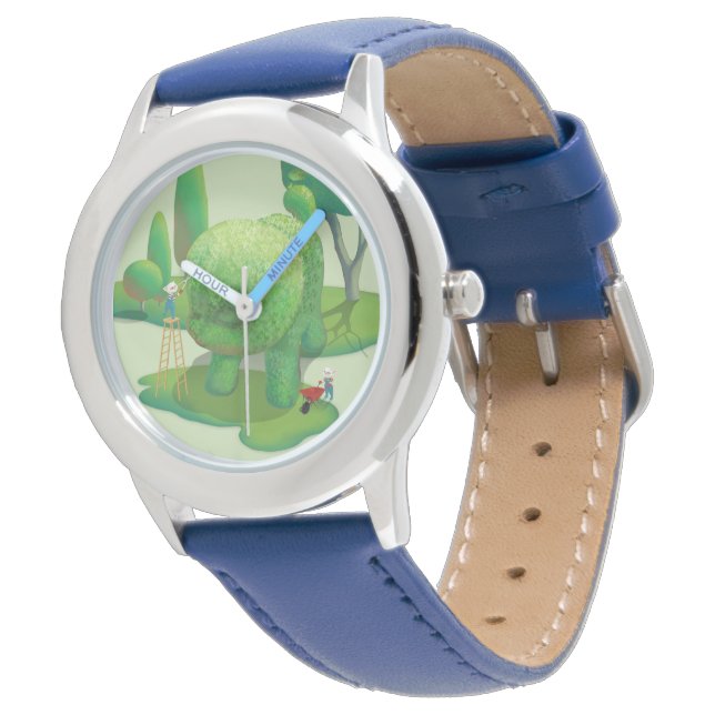 Cat Gardeners and Green Animal Bush Watch (Angled)