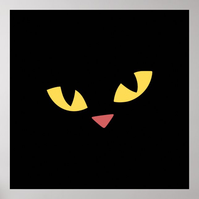 Cat Gaze Poster (Front)
