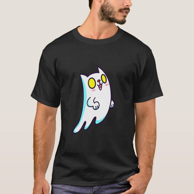 Cat Ghost T-Shirt (Front)