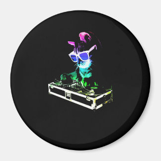 Cat Gift | Cat DJ Really Cool Magnet