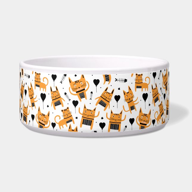 Cat Gift | Cute Cat Pattern Childish (Right)