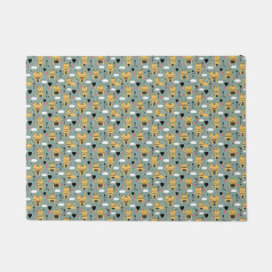 Cat Gift   Cute Cat Pattern Childish Doormat