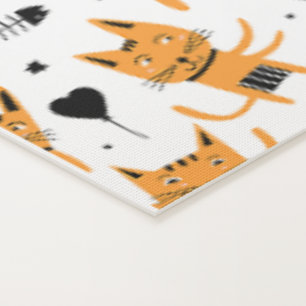 Cat Gift Cute Cat Pattern Childish Yoga Mat