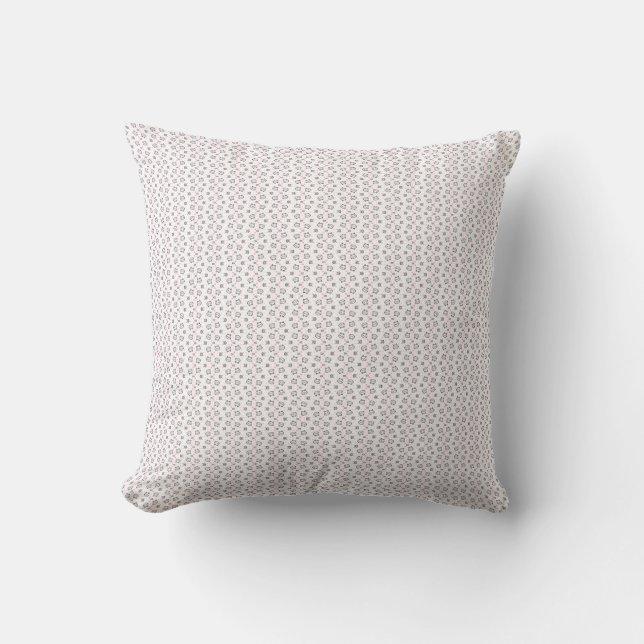 Cat Gift | Cute Cat Pattern Seamless Background Cushion (Front)