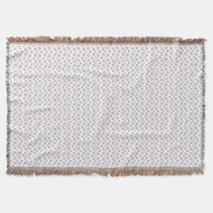 Cat Gift Cute Cat Pattern Seamless Background Throw Blanket
