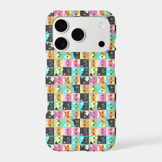 Cat Gift | Cute Kawaii Cat Pattern (Back)
