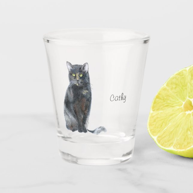 Cat Glass (Front)
