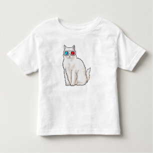 Cat Glasses Toddler T-Shirt