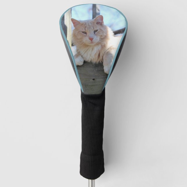 Cat Golf Head Cover (Front)