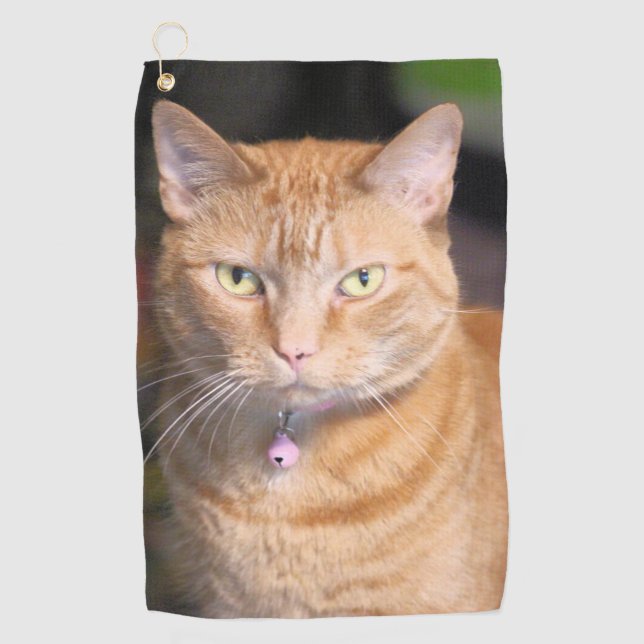 Cat Golf Towel (Front)