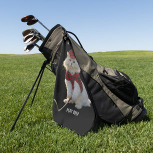 CAT GOLF TOWEL