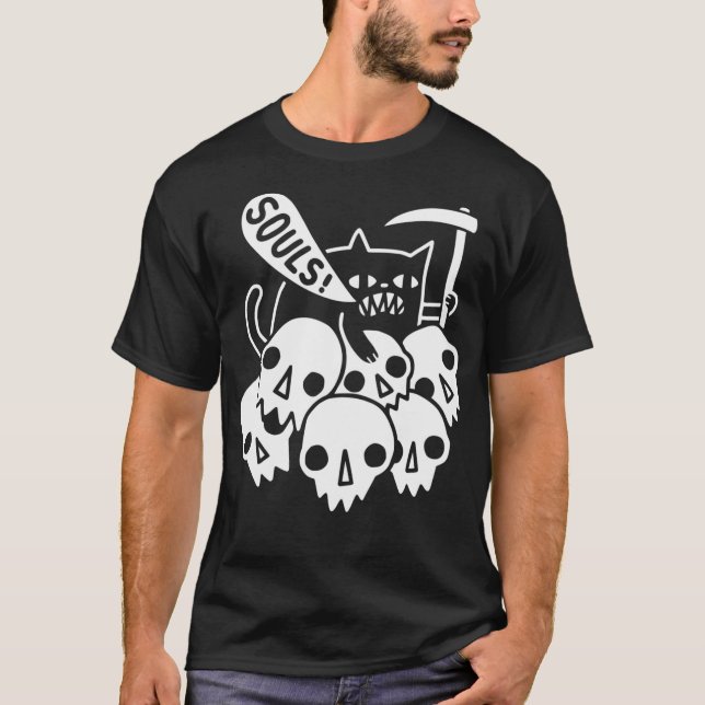Cat Got Your Soul T-Shirt (Front)