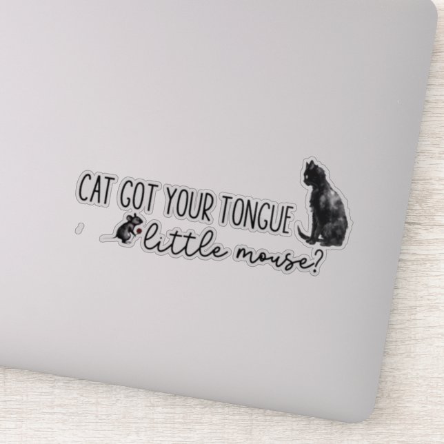 Cat got your tongue little mouse,haunting adeline (Detail)