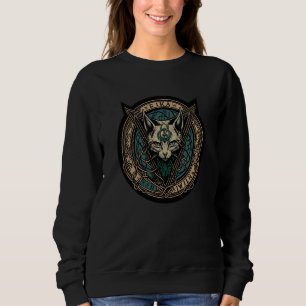 Cat Goth Fashion Witchcraft Halloween 1 Sweatshirt