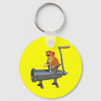 Cat Grinder Key Ring