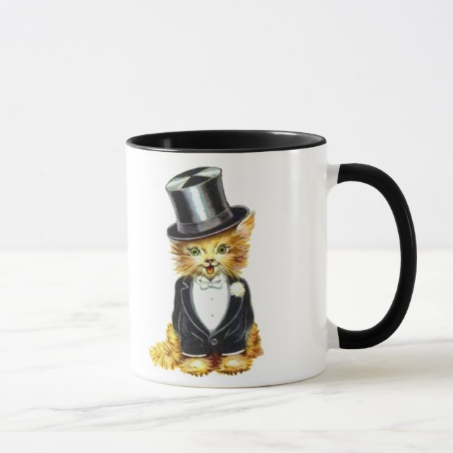 Cat Groom Mug (Right)