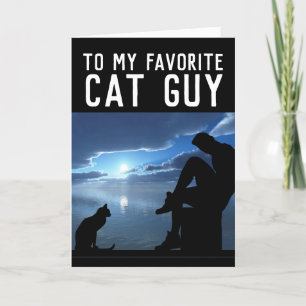 CAT GUY BIRTHDAY CARDS