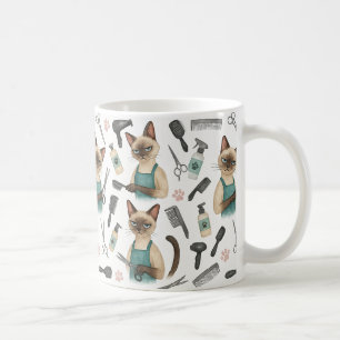 Cat Hairdresser Coffee Mug