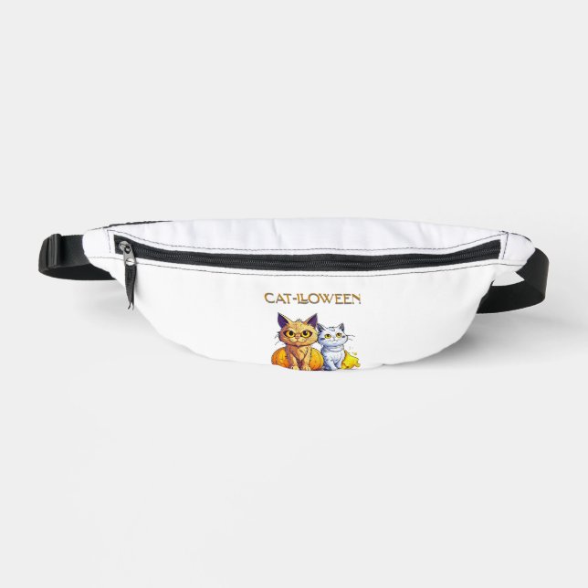 Cat halloween   bum bags (Front)