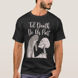Cat   Halloween Costume Cat Skeleton Skull Womens T-Shirt