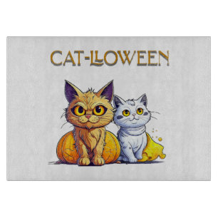 Cat Halloween  Cutting Board