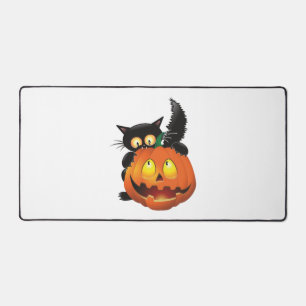 CAT HALLOWEEN    DESK MAT