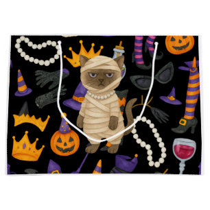 Cat Halloween  Small Gift Bag