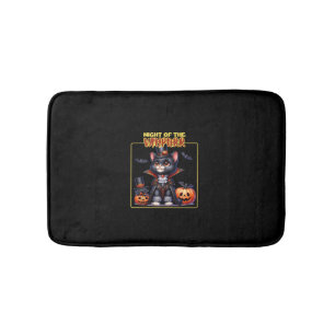 Cat Halloween Spooky Kitten Lover Trick Or Treat K Bath Mat