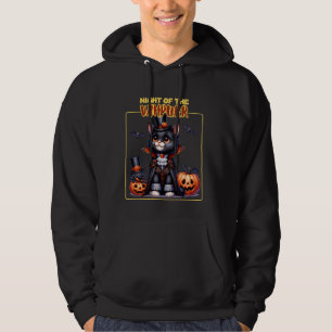 Cat Halloween Spooky Kitten Lover Trick Or Treat K Hoodie