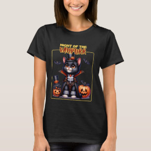 Cat Halloween Spooky Kitten Lover Trick Or Treat K T-Shirt