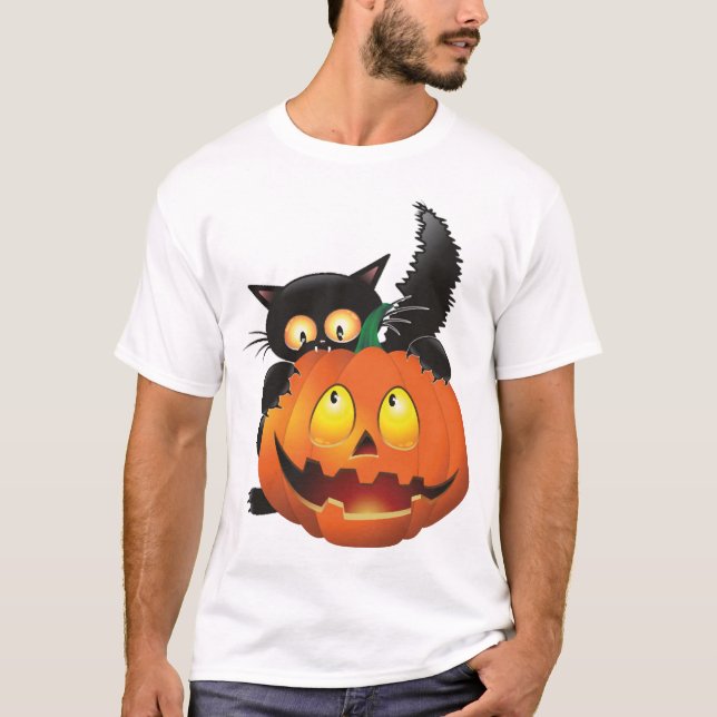 CAT HALLOWEEN T-Shirt (Front)
