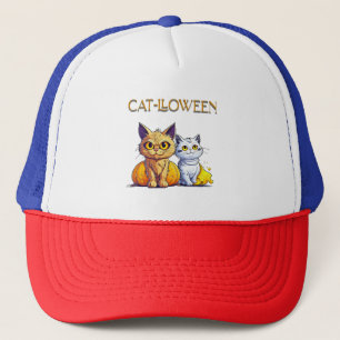 Cat Halloween  Trucker Hat