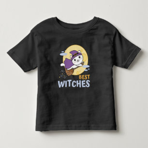 Cat Halloween Witch Children Witches Best Witches Toddler T-Shirt
