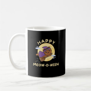 Cat Happy Halloween Happy Meow-o-ween Coffee Mug