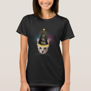 Cat Happy New Year 2023 New Years Eve Party 1 T-Shirt
