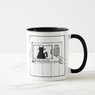 Cat Haters Microwave Cartoon Mug