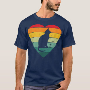 Cat Heart, Kitten for Cat Lovers Women  T-Shirt