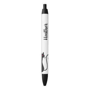 Cat Heart Pen with Name