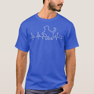 Cat Heartbeat Clothing for Cat Lovers 12 T-Shirt